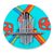 Coconut shell thumb piano, 'Red Notes' - Handmade Coconut Shell Kalimba Thumb Piano from Mexico (image 2b) thumbail