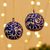 Ceramic ornaments, 'Puebla Peace' (pair) - Talavera-Style Ceramic Ornaments (Pair) (image 2) thumbail