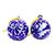 Ceramic ornaments, 'Puebla Peace' (pair) - Talavera-Style Ceramic Ornaments (Pair) thumbail