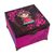Wood jewelry box, 'Little Maria' - Painted Wood Jewelry Box (image 2a) thumbail
