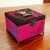 Wood jewelry box, 'Little Maria' - Painted Wood Jewelry Box (image 2b) thumbail