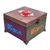 Wood jewelry box, 'Heart of Mexico' - Hand-Painted Wood Jewelry Box (image 2d) thumbail