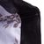 Leather and cotton blend shoulder bag, 'Blooming Midnight' - Black Leather and Fabric Shoulder Bag (image 2e) thumbail