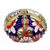 Ceramic wall planter, 'Hacienda Garden' - Talavera-Style Wall Planter (image 2c) thumbail