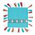 Cotton cushion covers, 'Color Infusion' (pair) - Handloomed Cushion Covers (Pair) (image 2c) thumbail