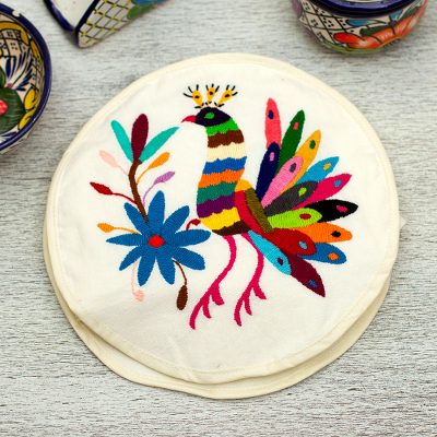 Cotton tortilla warmer, Hidalgo Corn