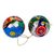 Hand-painted ornaments, 'Life in Xalitla' (pair) - Mexican Hand-Painted Ornaments (Pair) (image 2c) thumbail