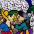 Hand-painted ornaments, 'Life in Xalitla' (pair) - Mexican Hand-Painted Ornaments (Pair) (image 2e) thumbail