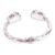 Multi-gemstone cuff bracelet, 'Treasure of the Sierras' - Cuff Bracelet with Multiple Gemstones (image 2c) thumbail