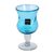 Cocktail glasses, 'Caribbean Sea' (set of 4) - Handmade Handblown Recycled Glass Cocktail Goblets Set of 4 (image 2d) thumbail