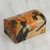 Decoupage chest, 'Frida Kahlo and Friends' - Frida Multicolor Wood Decorative Box (image 2b) thumbail