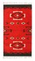 Zapotec wool rug, 'Navajo Red' (2x3.5) - Zapotec Wool Area Rug (2x3.5) (image 2a) thumbail
