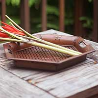 Bamboo tray Tribal Stars Thailand