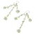 Peridot earrings, 'Lime Rain' - Thai Peridot Dangle Earrings (image 2c) thumbail