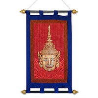 Silk wall hanging,