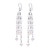 Pearl waterfall earrings, 'Promise' - Handcrafted Pearl Waterfall Earrings (image 2a) thumbail