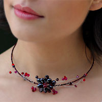 Garnet choker Crimson Beauty Thailand