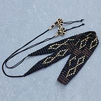 Coconut shell belt,