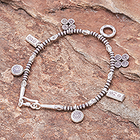 Silver charm bracelet Seven Charms Thailand