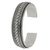 Sterling silver cuff bracelet, 'Modern' - Woven Sterling Silver Cuff Bracelet (image 2b) thumbail