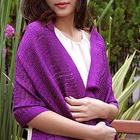 Silk scarf,