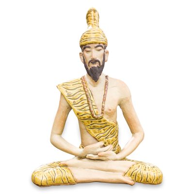 Celadon ceramic statuette