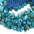 Beaded stretch bracelet, 'Beauty in Blue' - Turquoise Stretch Bracelet (image 2c) thumbail