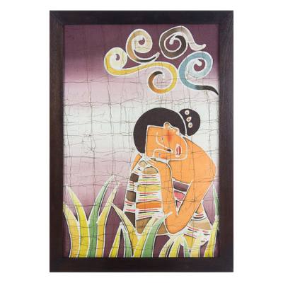 Batik Cotton Wall Art