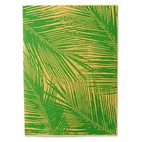Saa wrapping paper, 'Sunset Leaves' (set of 6) - Saa wrapping paper (Set of 6)