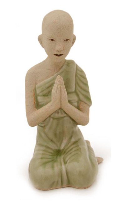 Celadon Ceramic Statuette
