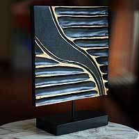 Wood sculpture,