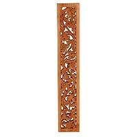 Wood wall panel,