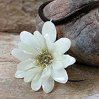 Natural flower necklace,