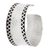 Sterling silver cuff bracelet, 'Tribal Moon' - Sterling Silver Cuff Bracelet (image 2b) thumbail