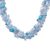Pearl and aquamarine choker, 'Sensation' - Beaded Aquamarine Necklace from Thailand (image 2a) thumbail