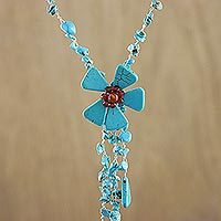 Y necklace,