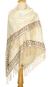 Cotton shawl, 'Dance' - Embroidered Cotton Shawl (image 2a) thumbail