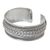 Sterling silver cuff bracelet, 'Bountiful' - Sterling Silver Cuff Bracelet (image 2a) thumbail