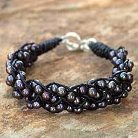 Pearl wristband bracelet,