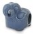 Celadon ceramic oil warmer, 'Calm Blue Elephant' - Celadon Ceramic Oil Warmer (image 2a) thumbail