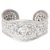 Sterling silver cuff bracelet, 'Precious She-Elephant' - Hand Made Sterling Silver Cuff Bracelet (image 2a) thumbail