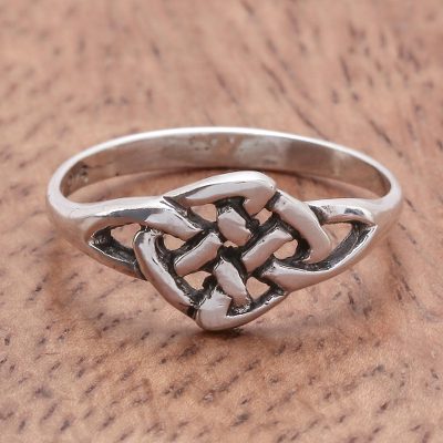 Hand Made Sterling Silver Band Ring