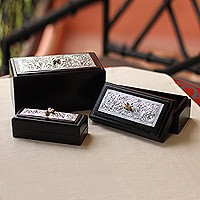 Wood boxes,