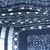 Cotton bedspread, 'Indigo Passion' (twin) - Artisan Crafted Cotton Bedspread (Twin) (image 2b) thumbail