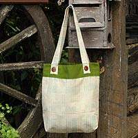 Cotton shoulder bag Modern Organics Thailand