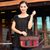 Leather accent cotton shoulder bag, 'Chiang Mai Coffee' - Leather Accent Cotton Shoulder Bag (image 2b) thumbail