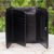 Leather trifold wallet, 'Infinite Black' - Leather trifold wallet (image 2b) thumbail