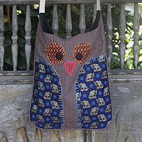 Cotton sling bag,