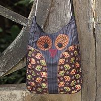 Cotton sling bag,