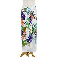 Cotton batik sarong,